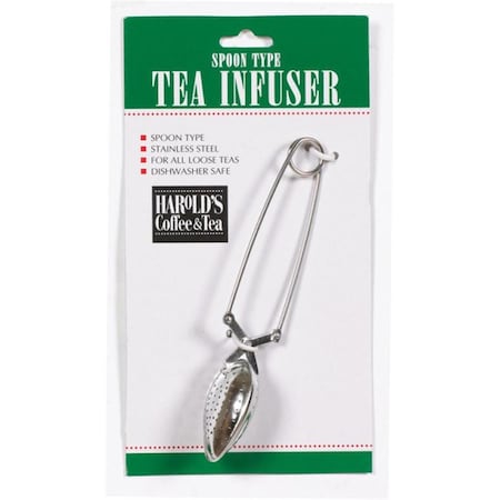 Harolds Coffee 2415C 6.25 in. Tea Infuser Spoon Stainless Steel 67084